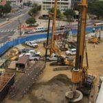 Purple Line Silver Spring Transit Center Drilled Shafts