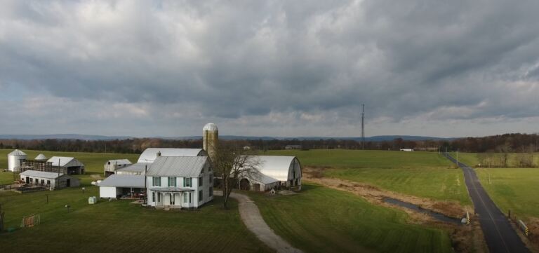 View from Drone of ESA