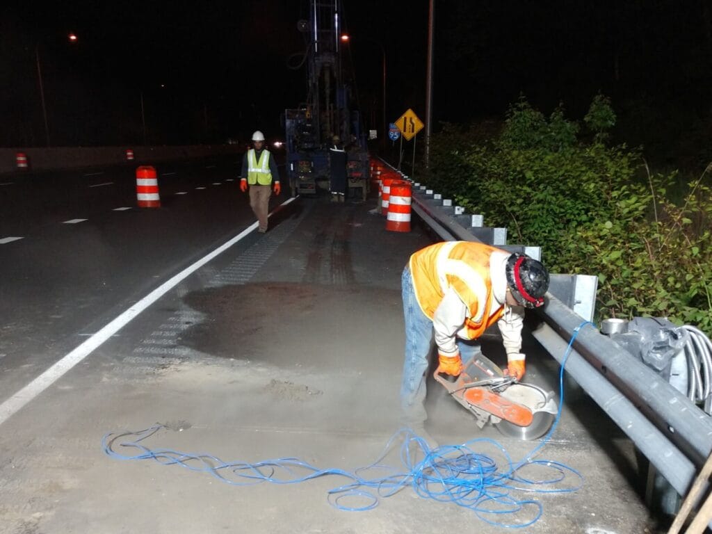 Nested Piezometers highway work