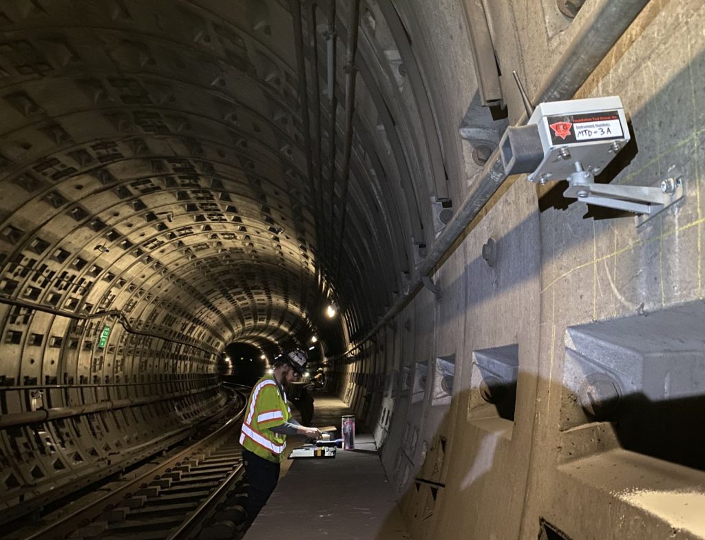 Howard Street Tunnel monitoring